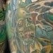 Tattoos - zombie graveyard scene  complete half sleeve  - 37105